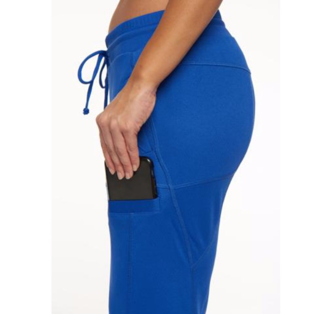 Fit Scrubs royal blue drawstring bottoms!